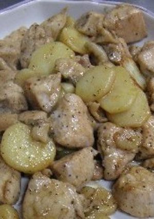 鶏もも肉とじゃがいもの蒸し焼き-レシピのメイン写真