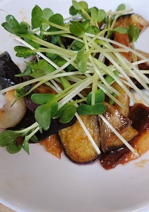 茄子とちくわのピリ辛甘酢炒め-レシピのメイン写真