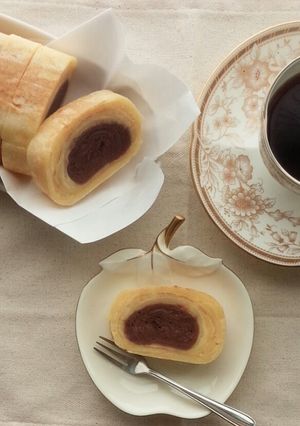 ＨＭでもっちもちのバウムクーヘン♥-レシピのメイン写真
