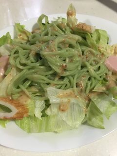 まるごと緑野菜ラーメンサラダ風★-レシピのメイン写真