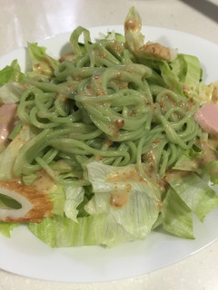 まるごと緑野菜ラーメンサラダ風★-レシピのメイン写真
