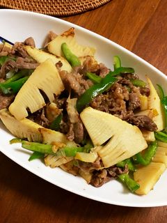 たけのこが主役!青椒肉絲風-レシピのメイン写真