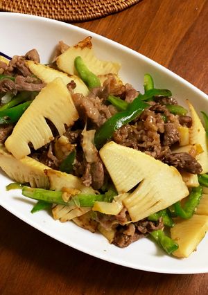 たけのこが主役!青椒肉絲風-レシピのメイン写真