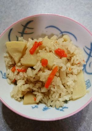 だしから手作り♪タケノコご飯☆-レシピのメイン写真