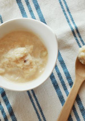 【離乳食初期】魚のきな粉豆乳和え-レシピのメイン写真