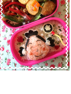 キャラ弁☆サザエさんとじゃんけん!-レシピのメイン写真
