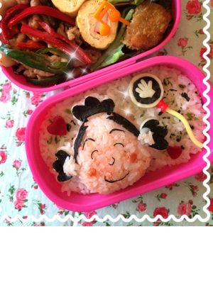 キャラ弁☆サザエさんとじゃんけん！-レシピのメイン写真