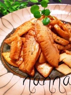 たけのこの水煮で☆ガリバタ醤油焼き〜♡-レシピのメイン写真