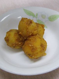 学校給食 新じゃが芋のごまだれかけ-レシピのメイン写真