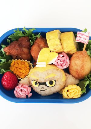 スプラトゥーン*ボーイ*キャラ弁-レシピのメイン写真