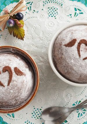 フライパンで作れるチョコミント蒸しパン-レシピのメイン写真