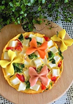 はんぺんのオープンオムレツ*母の日にも-レシピのメイン写真
