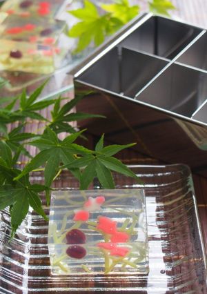 金魚の錦玉羹-レシピのメイン写真