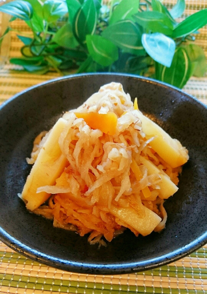 簡単！筍と切り干し大根のほっこり煮～♪-レシピのメイン写真