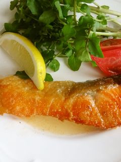 鮭のムニエル*ココナッツバター風味-レシピのメイン写真