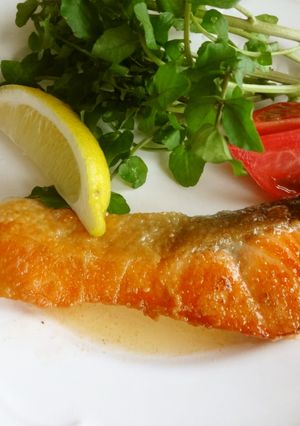 鮭のムニエル*ココナッツバター風味-レシピのメイン写真