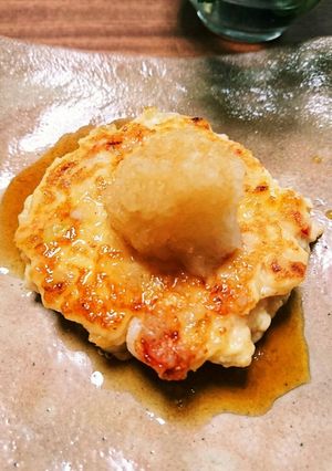 簡単！プリプリふわふわの海老ハンバーグ♪-レシピのメイン写真