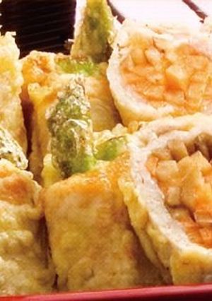 野菜の肉巻き天-レシピのメイン写真