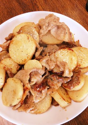 豚肉と長芋のサクサク炒め-レシピのメイン写真