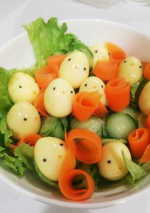 ぴよぴよサラダ-レシピのメイン写真