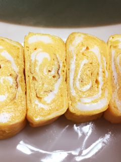 塩バター玉子焼き-レシピのメイン写真