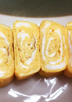 塩バター玉子焼き-レシピのメイン写真