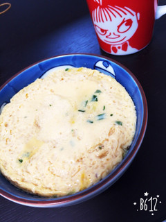 カップラーメンの残り汁で茶碗蒸し-レシピのメイン写真