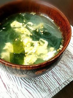 春雨とわかめの中華スープ♪-レシピのメイン写真
