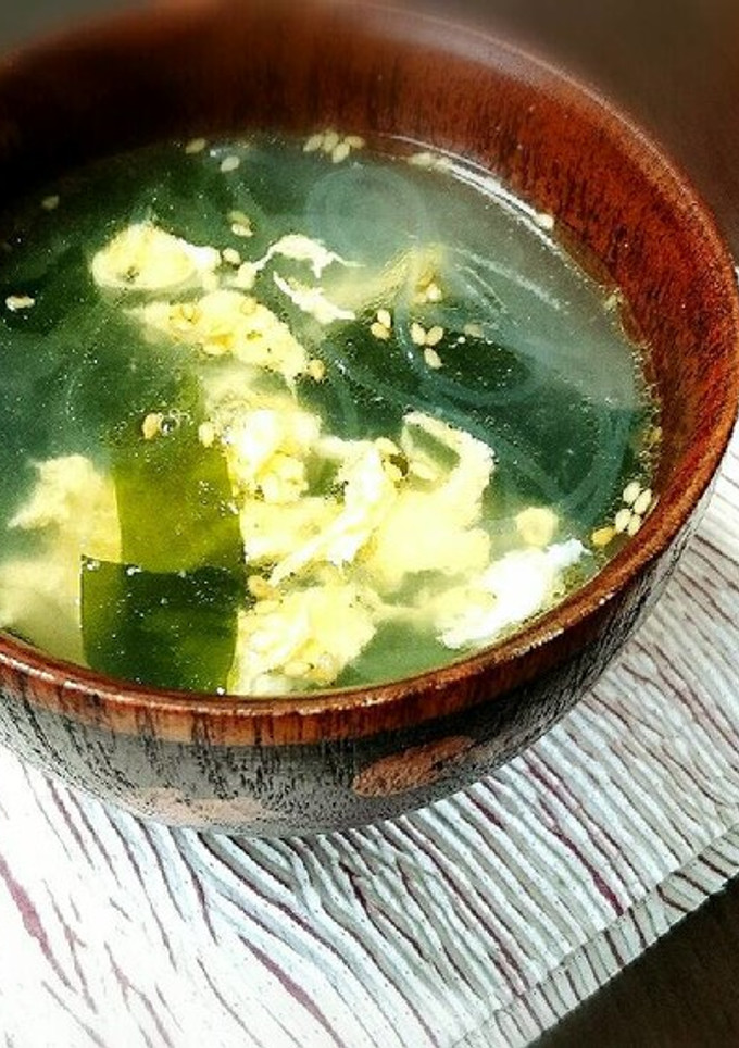 春雨とわかめの中華スープ♪-レシピのメイン写真