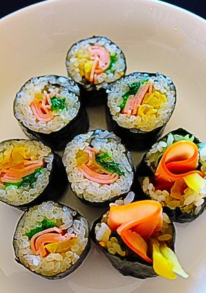キムパ(김밥)-レシピのメイン写真