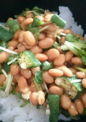 美味しい♪貝割れ納豆-レシピのメイン写真