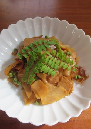 竹の子の実山椒煮♪-レシピのメイン写真