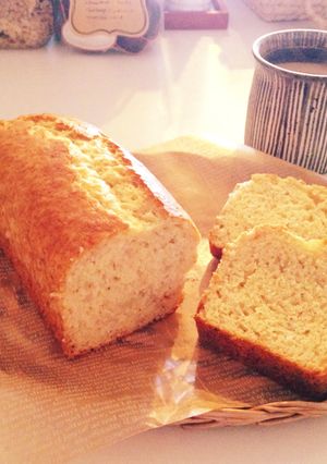 ワンボウル！ふわふわバナナパウンドケーキ-レシピのメイン写真