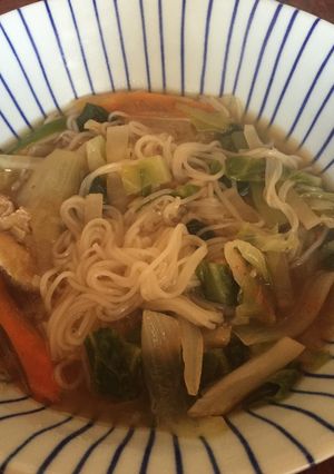 覚書☆おばあちゃんの味☆温野菜そうめん☆-レシピのメイン写真