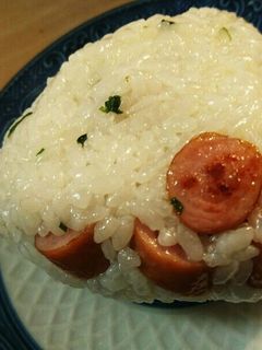 ソーセージ大葉おにぎり-レシピのメイン写真