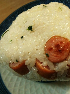 ソーセージ大葉おにぎり-レシピのメイン写真