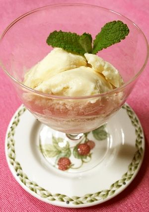 白いんげん豆のアイス☆FPで混ぜるだけ-レシピのメイン写真
