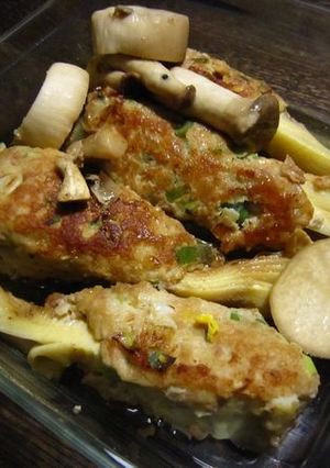 春限定♪和風たけのこハンバーグ-レシピのメイン写真