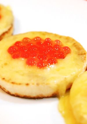 チーズがとろける、いくら乗せ大根-レシピのメイン写真