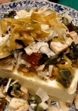 中華街のザーサイとピータン豆腐-レシピのメイン写真