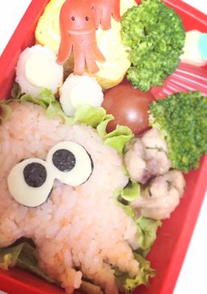 キャラ弁*スプラトゥーン*イカ-レシピのメイン写真