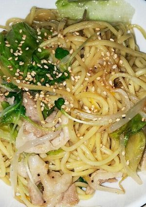 レタスとレモンのさっぱり焼きそば-レシピのメイン写真