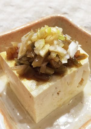 3分で簡単お豆腐おつまみ-レシピのメイン写真