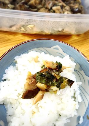 アジとナスでめちゃウマご飯のお供-レシピのメイン写真