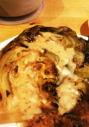 まるごと焼キャベツ(ゴマドレッシングで)-レシピのメイン写真