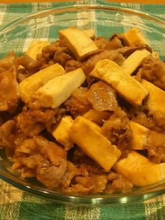 ご飯がすすむ♪豚と豆腐炒め-レシピのメイン写真