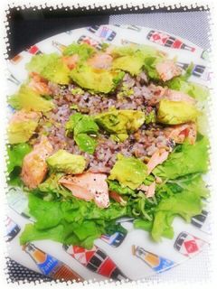 簡単☆アボカドサーモン丼~デパ地下風~-レシピのメイン写真