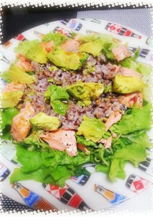 簡単☆アボカドサーモン丼~デパ地下風～-レシピのメイン写真