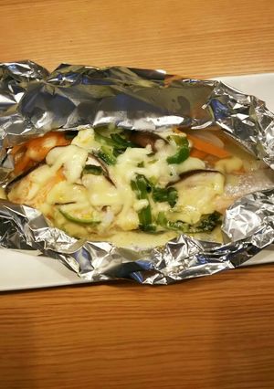 鮭のホイル焼きミソマヨ-レシピのメイン写真