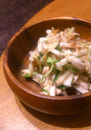 長芋×茗荷×きゅうりの梅肉和え-レシピのメイン写真